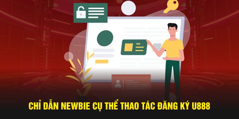 Chỉ dẫn newbie cụ thể thao tác đăng ký U888 