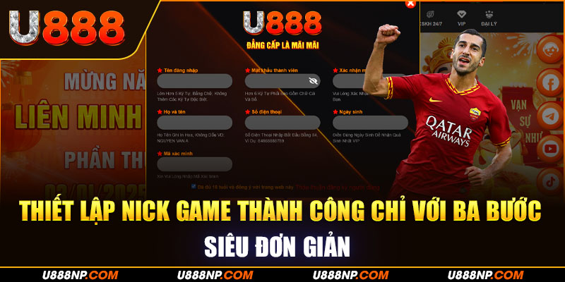 Thiết lập nick game thành công chỉ với ba bước siêu đơn giản